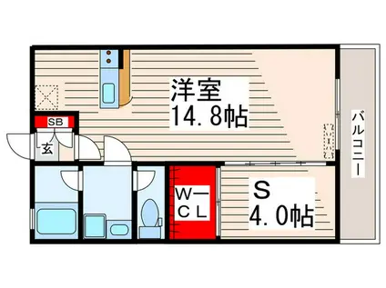 東京メトロ東西線 葛西駅 徒歩10分 3階建 築7年(ワンルーム/2階)の間取り写真