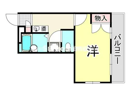 レオパレスみその(1K/3階)の間取り写真