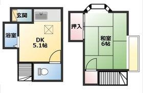 メゾン三浦(1DK/1階)の間取り写真