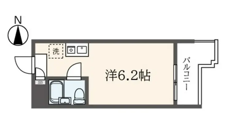 リバティ等々力 3階階 間取り