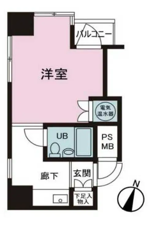 ペガサスマンション本郷 6階階 間取り