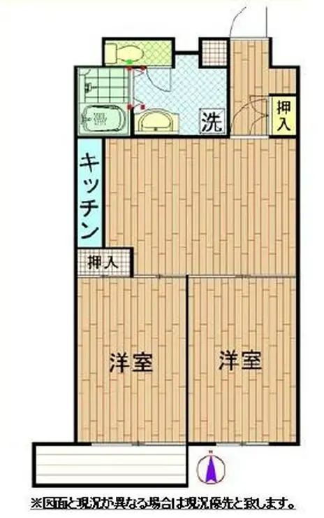 東建ニューハイツ西新宿 6階階 間取り