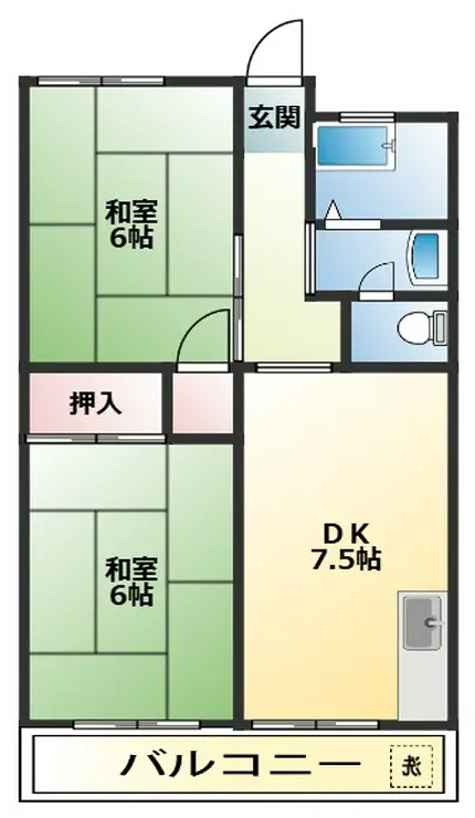 三沢ビル 1階階 間取り