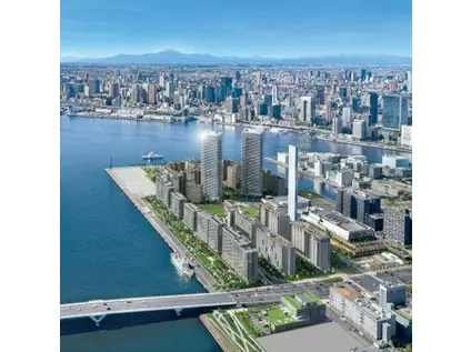 HARUMI FLAG PORT VILLAGE A棟(1LDK/17階)の外観写真