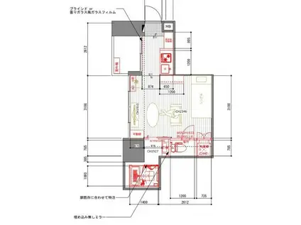 日本橋センチュリープラザ(ワンルーム/7階)の間取り写真