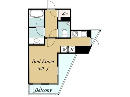 イトーピア目白カレン(ワンルーム/7階)の間取り写真
