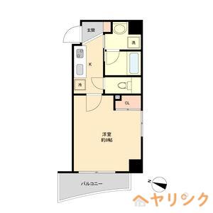 シティライフ社が丘(1K/3階)の間取り写真