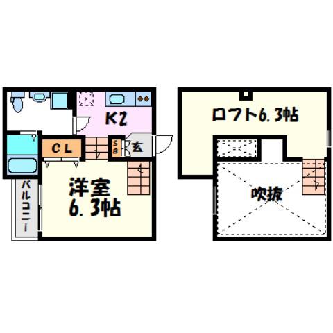 GRANHOME - グランホーム(1K/1階)の間取り写真