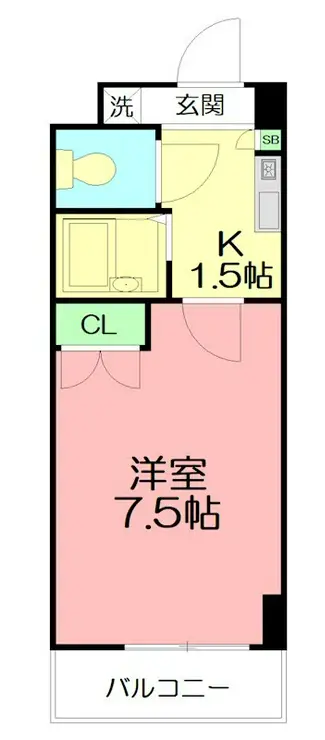 ABITARE海老名 2階階 間取り