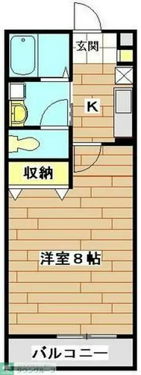 アムールそよ風 1階階 間取り