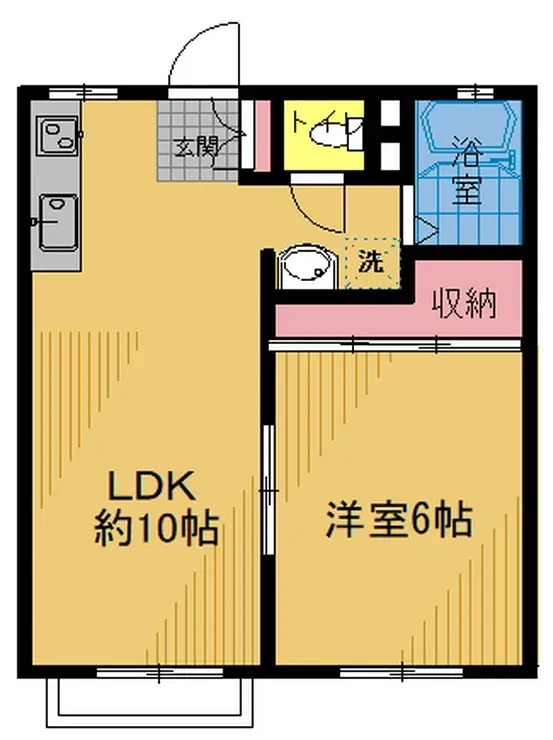 浅間ハイツ 2階階 間取り