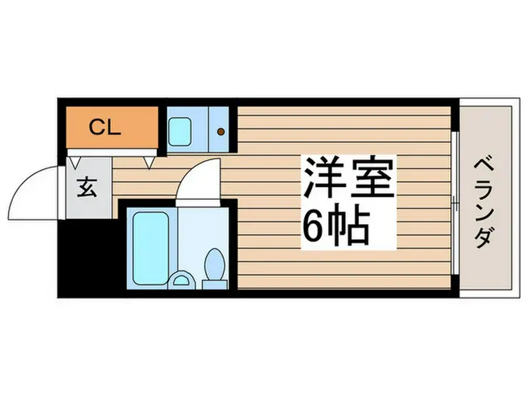 ロックワハイツ 3階階 間取り