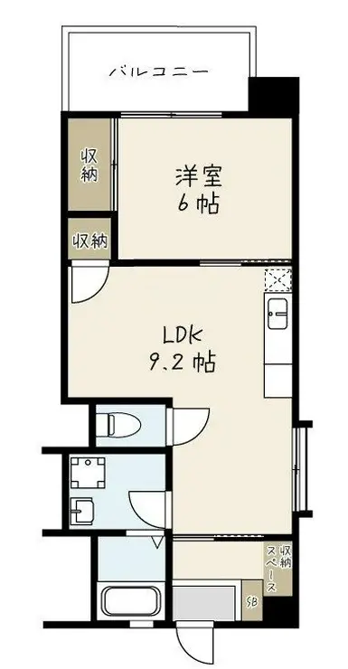 ローヤルマンション戸越 8階階 間取り