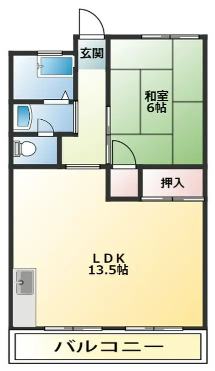 三沢ビル 1階階 間取り