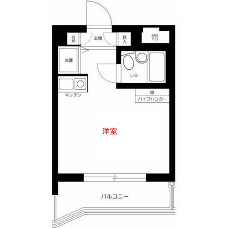 ミリオンコート池上 2階階 間取り