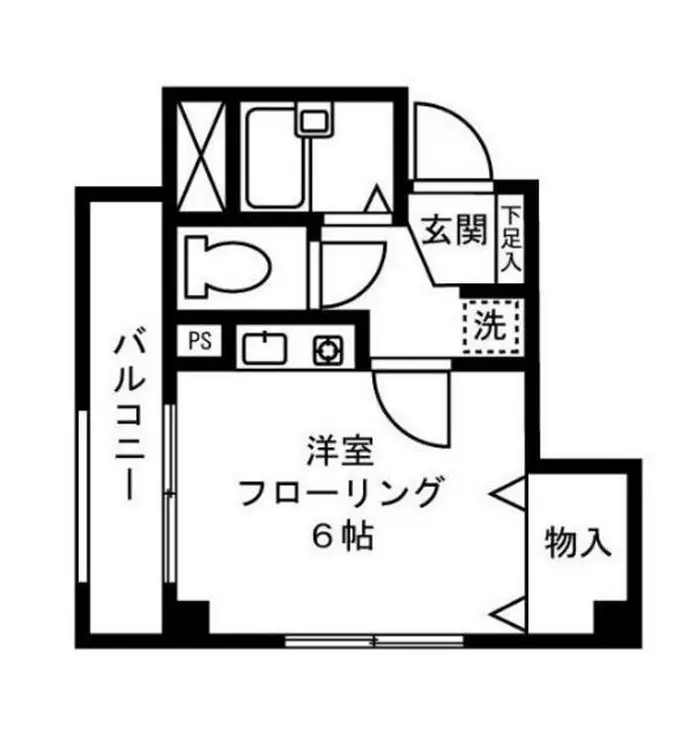 ロイヤルヒルズ忠生 1階階 間取り