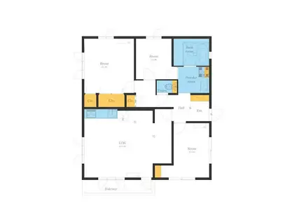 CITRUS HOUSE(3LDK/2階)の間取り写真