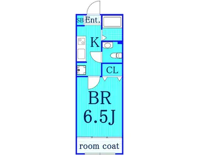エストレラ(1K/2階)の間取り写真