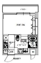 Sレジデンス木場フルスパーク(1K/3階)の間取り写真