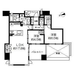 プレミスト仙台本町レジデンス(3LDK/3階)の間取り写真