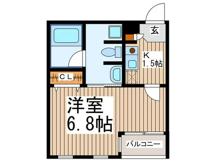 オンワード中根 3階階 間取り