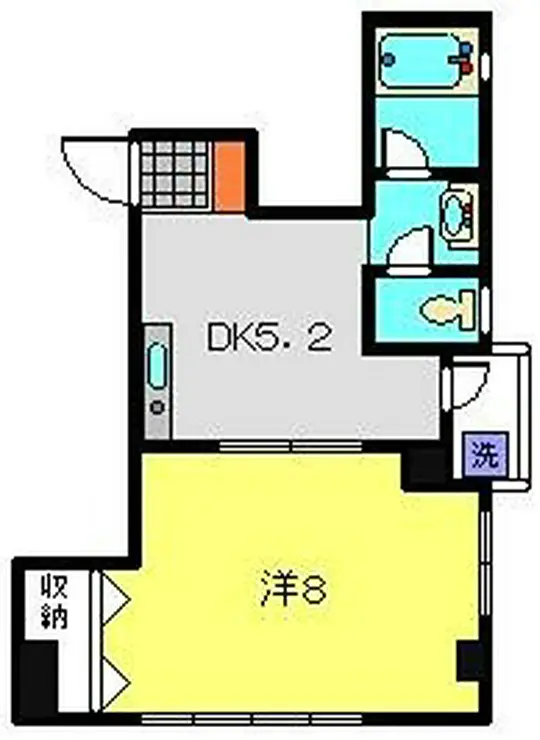 ハイツ岡本 2階階 間取り