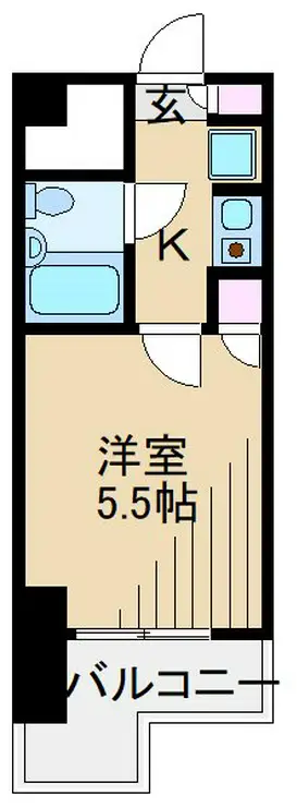 クリオ菊名壱番館 3階階 間取り