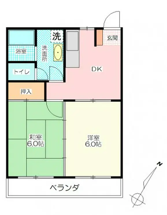 新成マンション 1階階 間取り