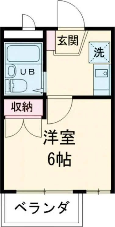ラポール町田 2階階 間取り