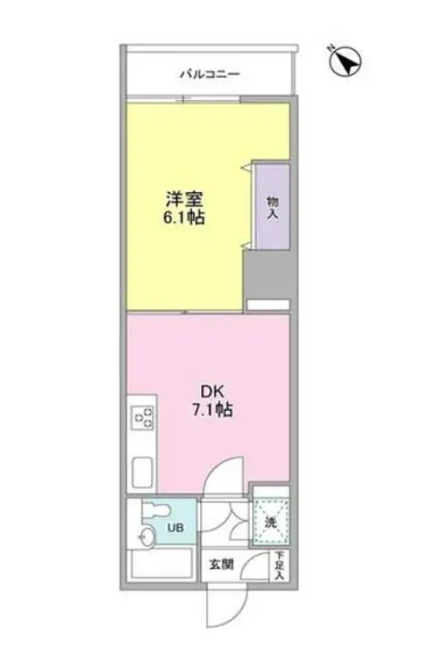グランドメゾン三軒茶屋 3階階 間取り