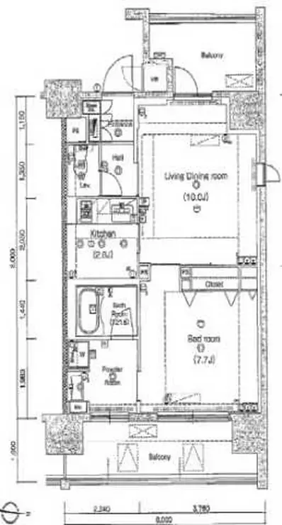 CASSIA錦糸町 12階階 間取り