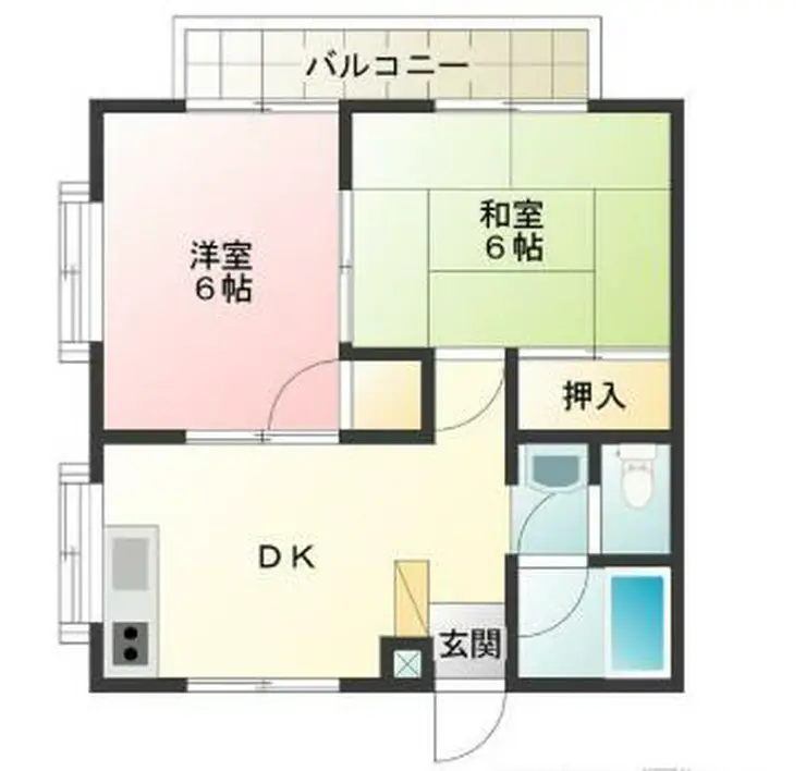 モンレーヴ21 2階階 間取り