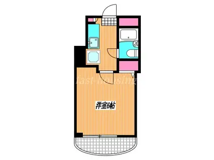 ウイング21吉祥寺(1K/4階)の間取り写真