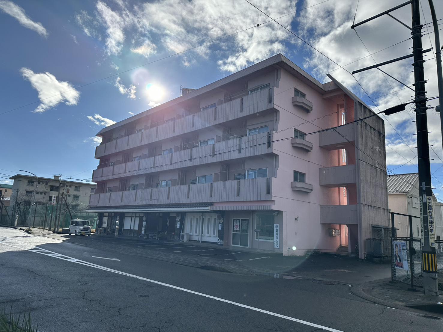 コーポかさはら(2LDK/3階)の外観写真