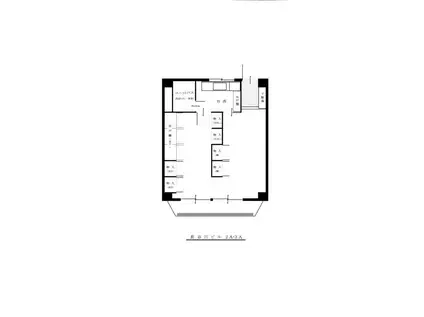 ハセガワビル(2K/2階)の間取り写真