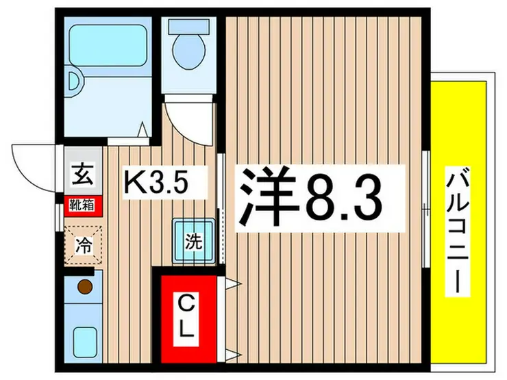 エスカローラ 2階階 間取り