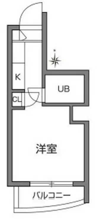 ピアクレスト仙川 1階階 間取り