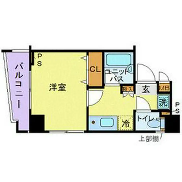 サイレントフォレスト池袋 2階階 間取り