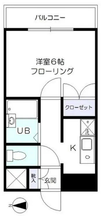 サンテミリオン芦花公園 5階階 間取り