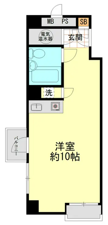 九段アビタシオン 6階階 間取り