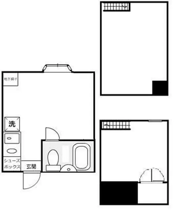 プラザUSA菊名 1階階 間取り