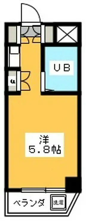 エトワール明神町 4階階 間取り