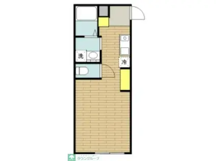 MONTE RICCO(ワンルーム/1階)の間取り写真