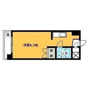 プレアール山王(ワンルーム/2階)の間取り写真