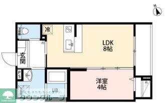 ROBOT HOME 西大宮IV(1LDK/3階)の間取り写真