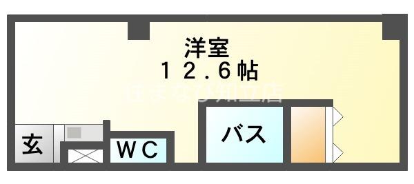 オーエムビル(ワンルーム/5階)の間取り写真