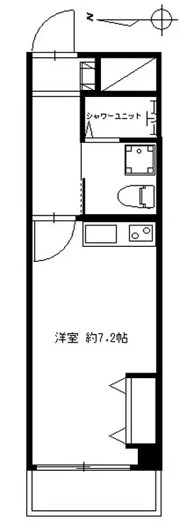 リヴラン越水 1階階 間取り
