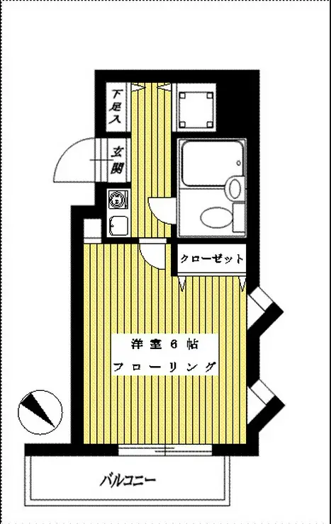 ライオンズプラザ三鷹駅前 9階階 間取り