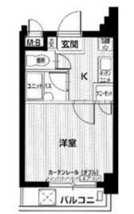 グランヴァン町田 4階階 間取り