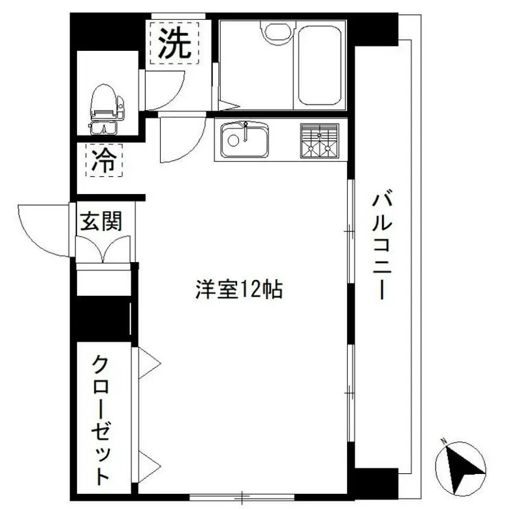 アドリアーノ 10階階 間取り
